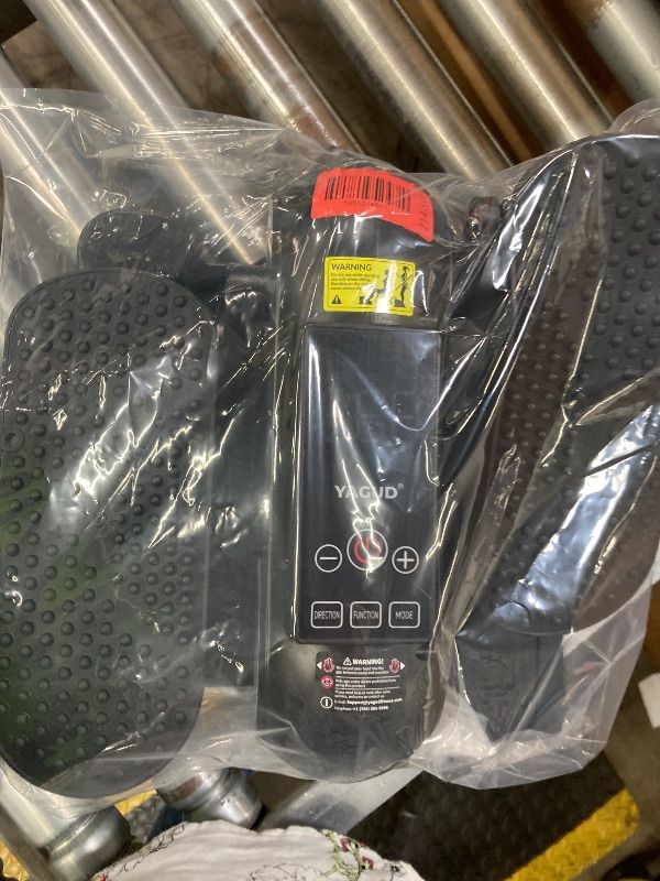 Photo 1 of **NO REMOTE/NO BOX***Yagud Under Desk Elliptical Machine, Elliptical Leg Exerciser as Seen on TV for Senior with Remote Control, Portable Quiet Electric Seated Pedal and 12 Adjustable Speed, Black