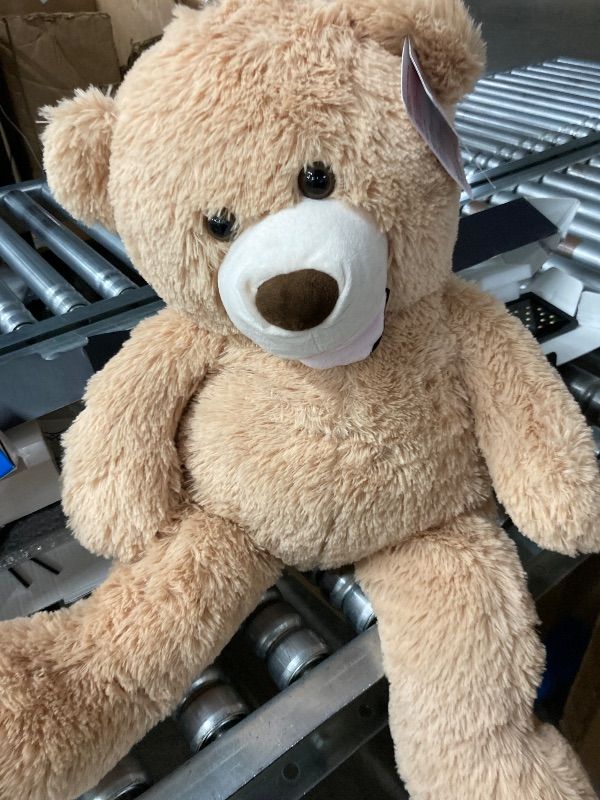 Photo 1 of **MISSING BABIES***MorisMos Giant Teddy Bear Stuffed Animals,28'' Mommy Stuffed Bear with 3 Babies Inside Belly,4 Packs Bulk Teddy Plush Toys for Kids Girl Boy Birthday Baby Shower Mother's Day,Brown