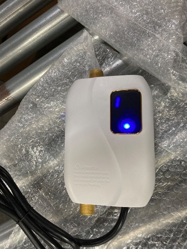 Photo 1 of **MISSING HARDWARE**Tankless Water Heater Electric 110V, 3000W Instant Electric Water Heater, Under Sink Water Heater with Digital Display, On Demand Hot Water heater Electric for Kitchen Bathroom Washin