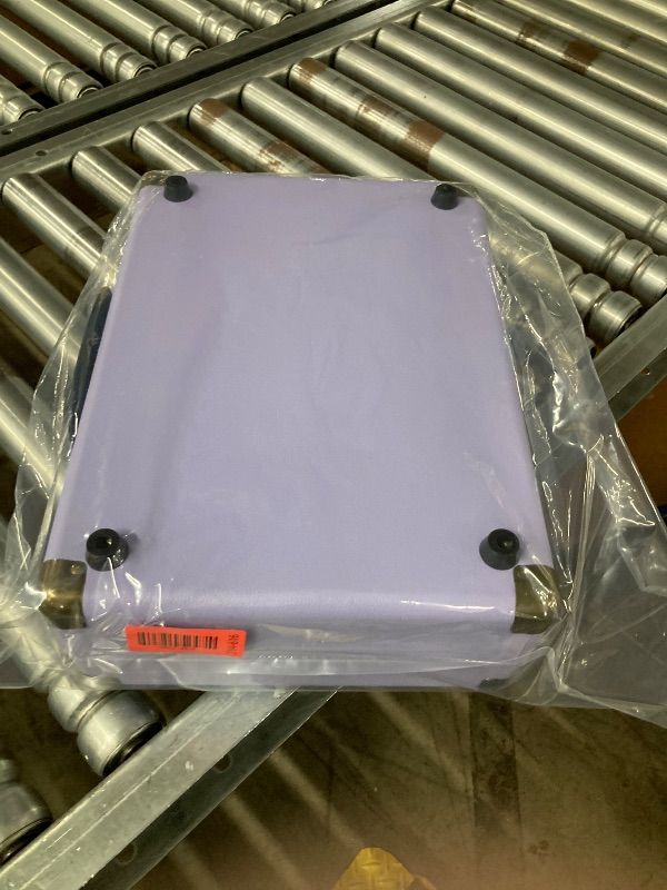 Photo 1 of ***NO POWER CORD***Vinyl Record Player 3-Speed Bluetooth Suitcase Portable Belt-Driven Record Player with Built-in Speakers RCA Line Out AUX in Headphone Jack Vintage Turntable Purple***NO POWER CORD***