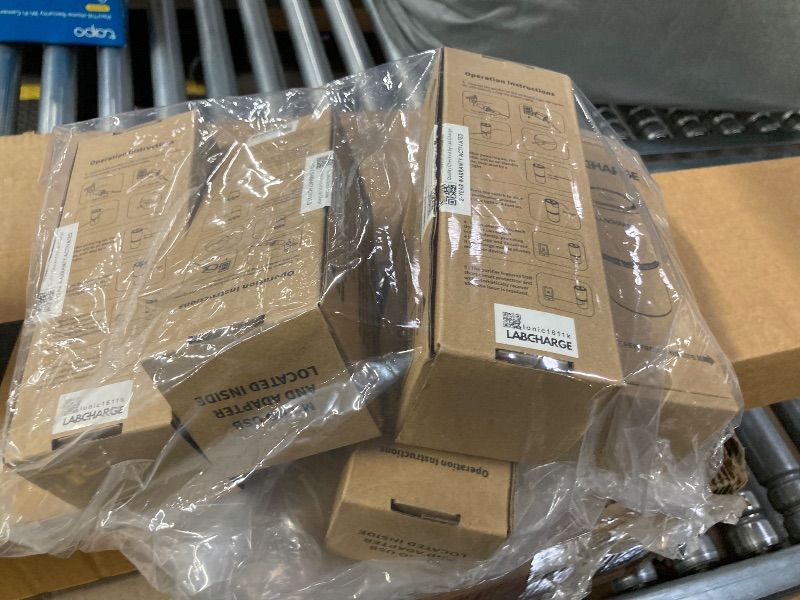 Photo 1 of **4 BOXES ARE SEALED**LabCharge Small Ionic Air Purifier for Home & Bedroom – Silent HEPA Filter – Covers 250 Sq Ft - Free Cleaner – Compact & Black Design - Pack of 5