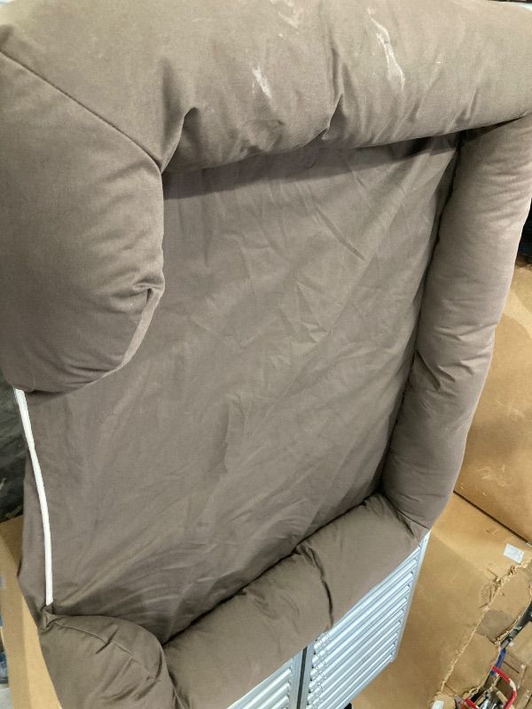 Photo 1 of ***MISSING INSIDE BOTTOM CUSHION****PetFusion Ultimate Dog Bed, Orthopedic Memory Foam, Multiple Sizes/Colors, Medium Firmness Pillow, Waterproof Liner, YKK Zippers, Breathable 35% Cotton Cover, 1yr. Warranty,Brown, XXL Jumbo (50x40")