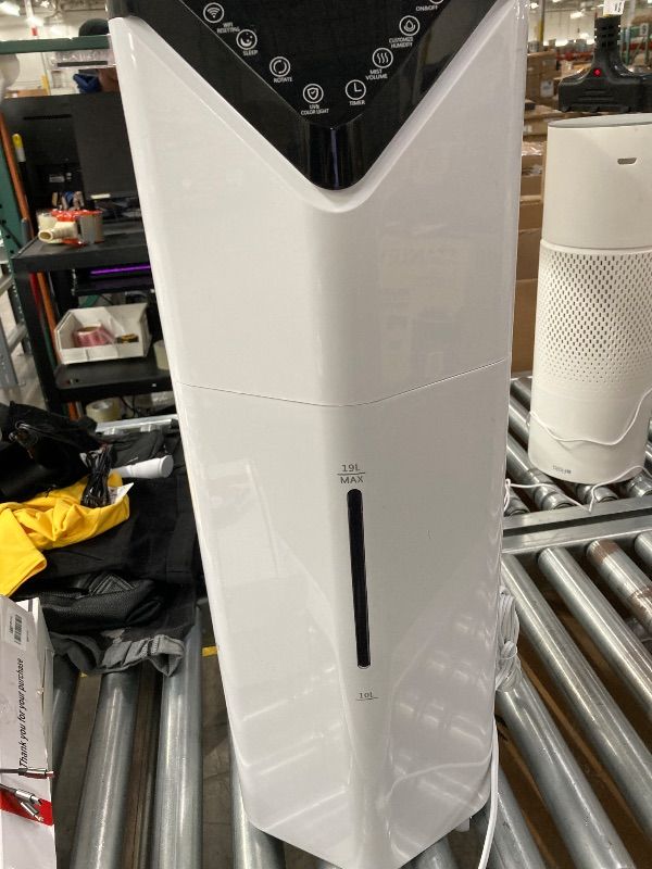 View 3 of **PARTS ONLY***19L/5Gal Humidifiers for Bedroom Large Room 2800 sq ft, Quiet Humidifiers for Large Room, Floor Humidifier with 3 Mist Mode & Auto 180°Mist Tube for Home Whole House School Office Commercial Plants