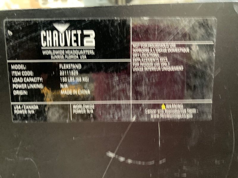 Photo 1 of ***NO BOX***CHAUVET DJ FLEXstand EST VALUE 299.99
