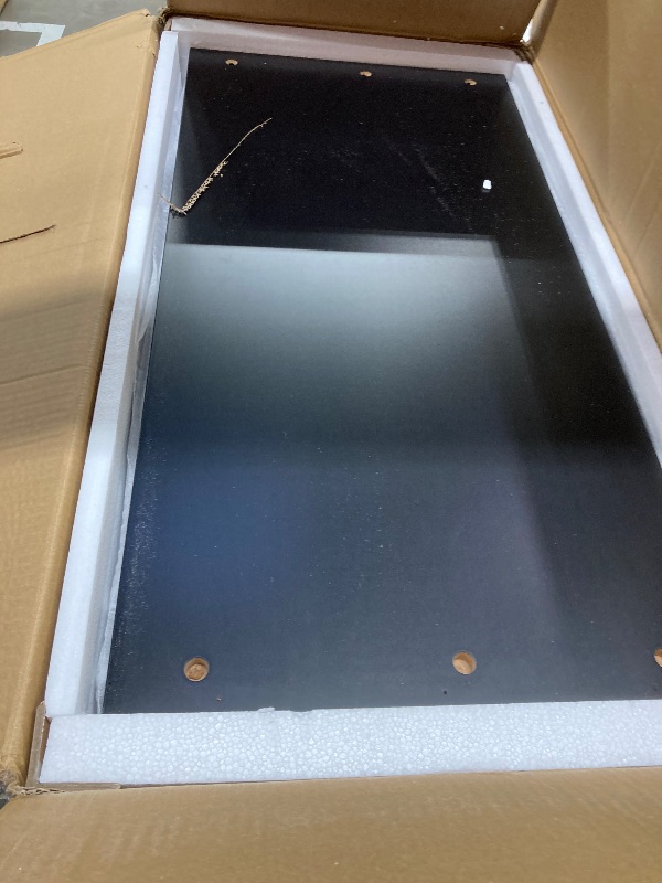 Photo 1 of ***MISSING BOX/INCOMPLETE SET/NO CERAMIC TOP OR SINK/ WOOD CABINET ONLY******Swiss Madison SM-BV261 Annecy 36" Free Standing Single Basin Vanity Set with Cabinet and Ceramic Vanity Top Black Bathroom Storage Vanity Sets Single