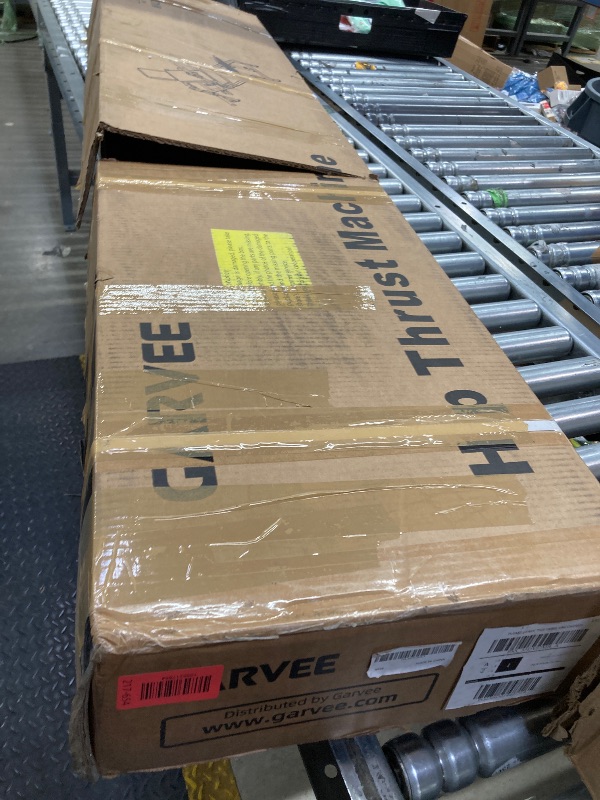 Photo 1 of ***(BOX 1 OF 2, MISSING 2 OF 2 - SELLING INCOMPLETE AS PARTS ONLY)*** 
Hip Thrust Machine – 900LBS Capacity Glute Bridge Machine, Plate-Loaded Butt Workout Equipment with Adjustable Footboard, Heavy Duty Glute Builder for Home Gym Strength Training