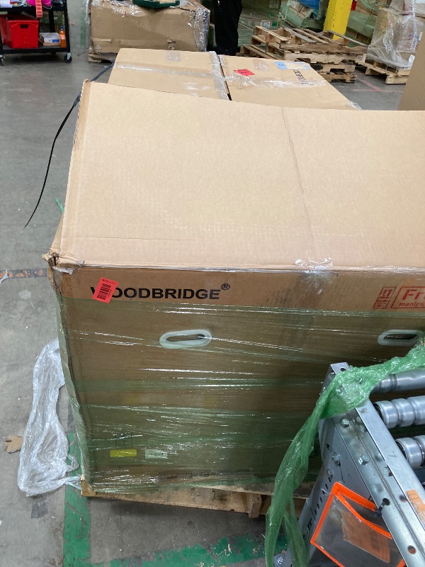 Photo 1 of WOODBRIDGE 72" x 35-3/8" Whirlpool Water Jetted and Air Bubble Freestanding Heated Soaking Combination Bathtub wirh LED control panel and Faucet, BJ400+F0041CH