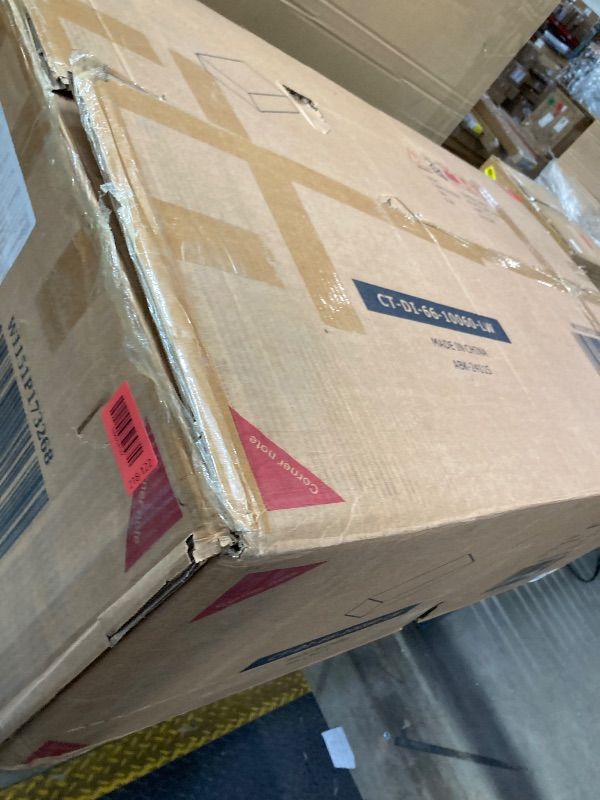 Photo 1 of ***SEE PIC DAMAGE ON ONE CORNER** GIA Home Furniture Series Modern Coffee Table with Features a Stylish Design? MDF and Non-Slip mat Assembly?1 Pack,Stylish Wood Color