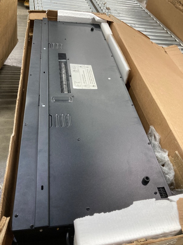 Photo 1 of ***LEGS ARE MISSING AS WELL AS POSSIBLY OTHER PARTS***SIMILAR TO Oxhark Flame 48 Inches Electric Fireplace, Freestanding & Wall Mounted & Recessed Electric Fireplace Inserts, Remote Control, 14 Flame Colors, 9H Timer?Thermostat Fireplace Heater, 1500W, Bl