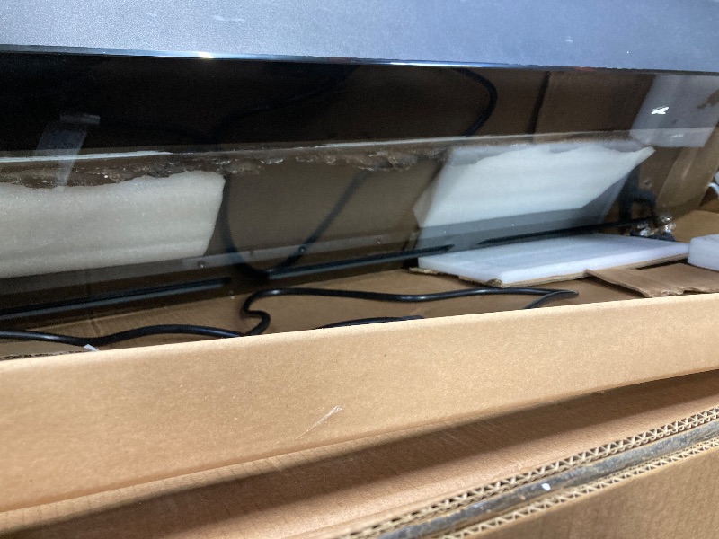 Photo 1 of ***LEGS ARE MISSING AS WELL AS POSSIBLY OTHER PARTS***SIMILAR TO Oxhark Flame 48 Inches Electric Fireplace, Freestanding & Wall Mounted & Recessed Electric Fireplace Inserts, Remote Control, 14 Flame Colors, 9H Timer?Thermostat Fireplace Heater, 1500W, Bl