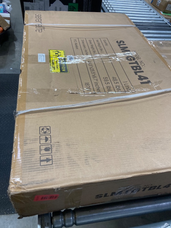 Photo 1 of SereneLife Multi Game Table, 48” Sports Arcade Games with Accessories, Ping Pong, Hockey, Pool Billiards, Soccer Foosball All in One, for Indoor and Outdoor, Family, Kids and Adults