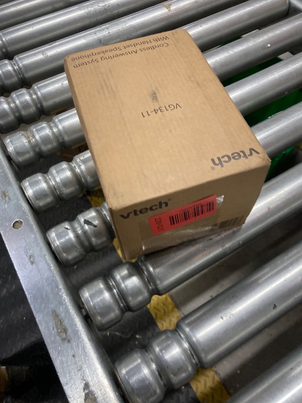 Photo 1 of [New] VTech VG134-11 DECT 6.0 Cordless Home Phone with Bluetooth Connection, Digital Answering Machine, Backlit Display,Full Duplex Speakerphone, Caller ID/Call Waiting,1000 ft Range (Black)