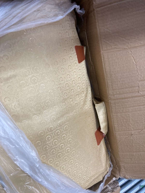 Photo 1 of Croscill Cal King Comforter Set, Luxe Chenille Jacquard Damask, Soft Microfiber Twill Comforter, Oversized Comforter Cal King Bedding, Shams & Bedskirt, Julius, Cal King, Burgundy