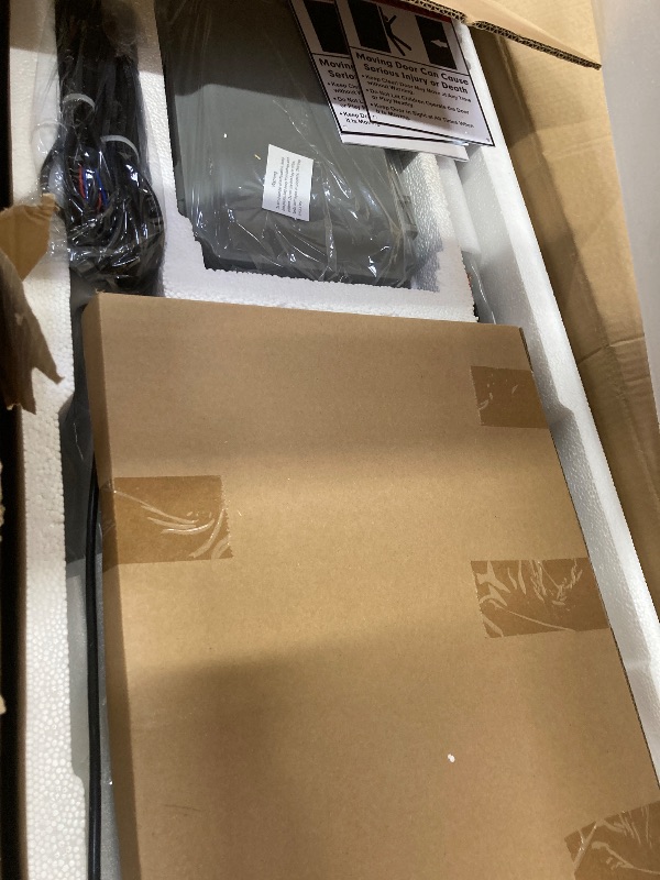 Photo 1 of X X-HOUSE PKM-C05 Automatic Gate Opener Kit with Remote Control Kit for Light to Medium Duty Dual Swing Gates, Motor 40W Electric Gate Opener for Dual Swing Gates up to 770 lbs per Arm AC Powered