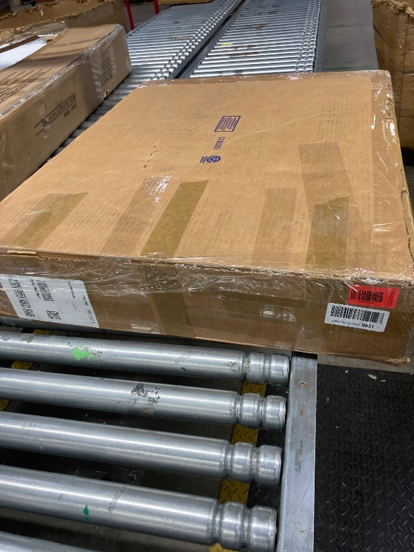 Photo 1 of **The photo model is only to the reference, the correct color is brown and black, please see the second photo ***Bush Furniture 60-inch L Shaped Desk with Storage, Spacious Corner Computer Table for Home Office, Somerset Collection, Maple Cross, the colou