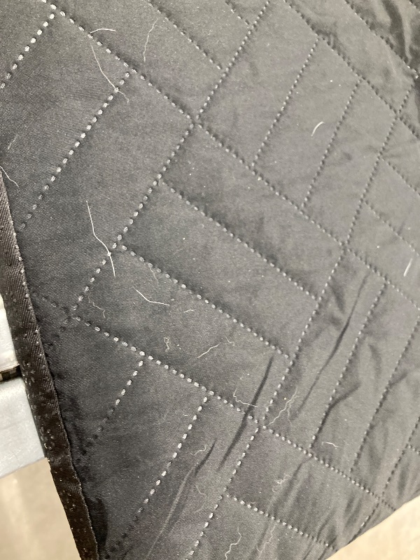 Photo 1 of ***DOG HAIR IS INCLUDED FROM PRIOR USE***Veitail Dog Mat for Back Seat Extender for Dogs,Dog Bed for Car,Pet Cover for Hammock for Car,Hard Bottom Car Seat Cover for Dogs (Black, for Truck)***DOG HAIR IS INCLUDED FROM PRIOR USE**