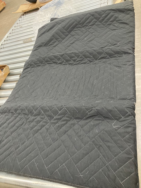 Photo 1 of ***DOG HAIR IS INCLUDED FROM PRIOR USE***Veitail Dog Mat for Back Seat Extender for Dogs,Dog Bed for Car,Pet Cover for Hammock for Car,Hard Bottom Car Seat Cover for Dogs (Black, for Truck)***DOG HAIR IS INCLUDED FROM PRIOR USE**