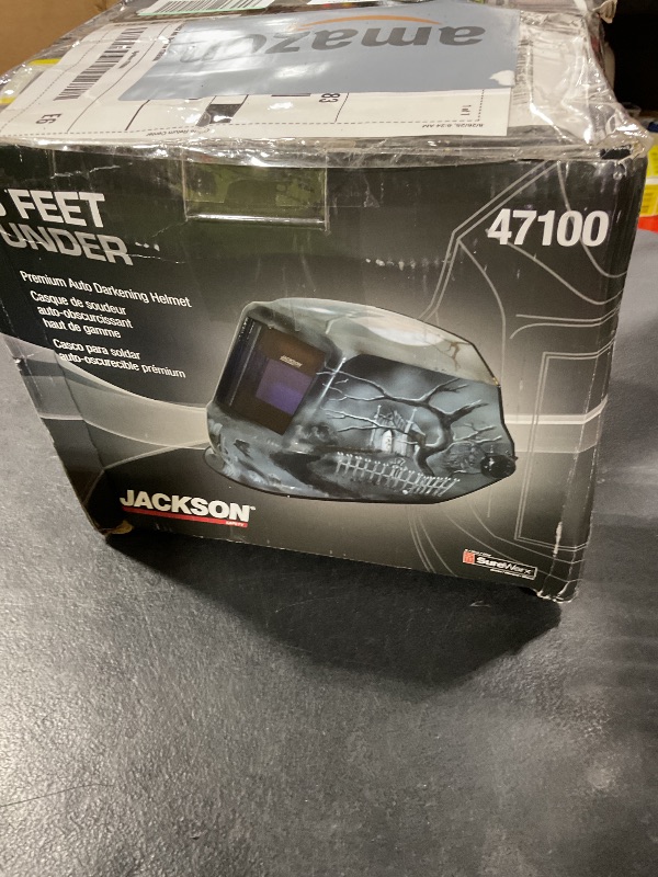 Photo 1 of Jackson Safety Premium Graphic Welding Hood with Digital ADF - Ultra Lightweight Auto Darkening Welding Helmet - ANSI Z87.1 (Multiple Styles)