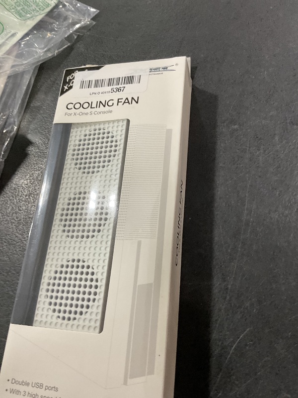 Photo 1 of Xbox one S Cooling Fan System, Megadream Adjustable 3 High Speed Fans Cooling Dock & 2 USB Ports & Data Syncing for Microsoft Xbox One Slim Gaming Console – White