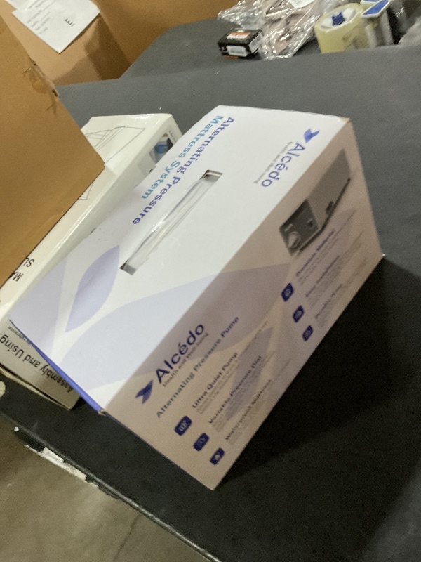 Photo 1 of Alcedo Alternating Air Pressure Mattress Pad for Bed Sore and Ulcer Prevention, Hospital & Home Use Medical Mattress Topper for Bedridden Patient, Adjustable Ultra Quiet Pump and Waterproof Cushion