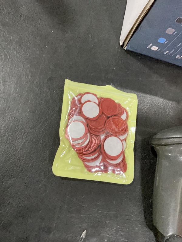 Photo 1 of 50pcs Wax Seal Stickers Self Adhesive, Red Floral Rose Embossed Sealing Stamp Envelope for Wedding,Valentines, Bridal Shower,Party Invitations,Custom Gift,Scrapbook (Diameter 3cm, Red Rose)