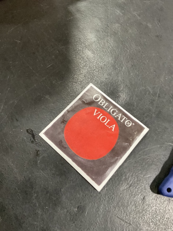Photo 1 of Pirastro Obligato up to 16.5" Viola String Set - Medium Gauge