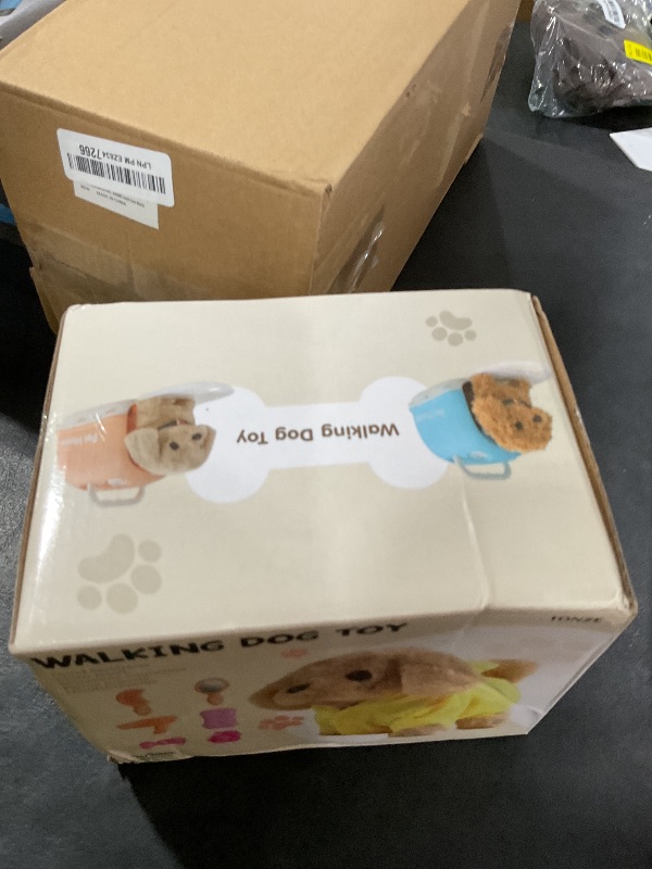 Photo 1 of Dog Toys for Girls Kids Toys for 3 4 5 6 7 8 Year Old Girls Boys Birthday Gift, Realistic Robot Puppy Toy for Kids 3 4 5 6 Year Old, Walking Pet Toy Perritos de Juguetes para Niñas 3 4 5 6 Años