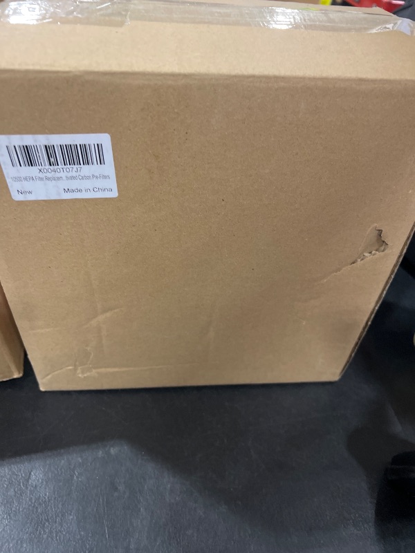 Photo 1 of 10500 True HEPA Filter Replacement Kit Compatible with Honey-well 10500 (EV-10) 17000 17000-S 17005 Air Cleaner Purifiers, Part Number 20500 (1 HEPA + 2 Carbon Pre-Filter)