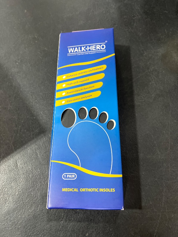 Photo 1 of Plantar Fasciitis Feet Insoles Arch Supports Orthotics Inserts Relieve Flat Feet, High Arch (Mens 5-5 1/2 | Womens 7-7 1/2)