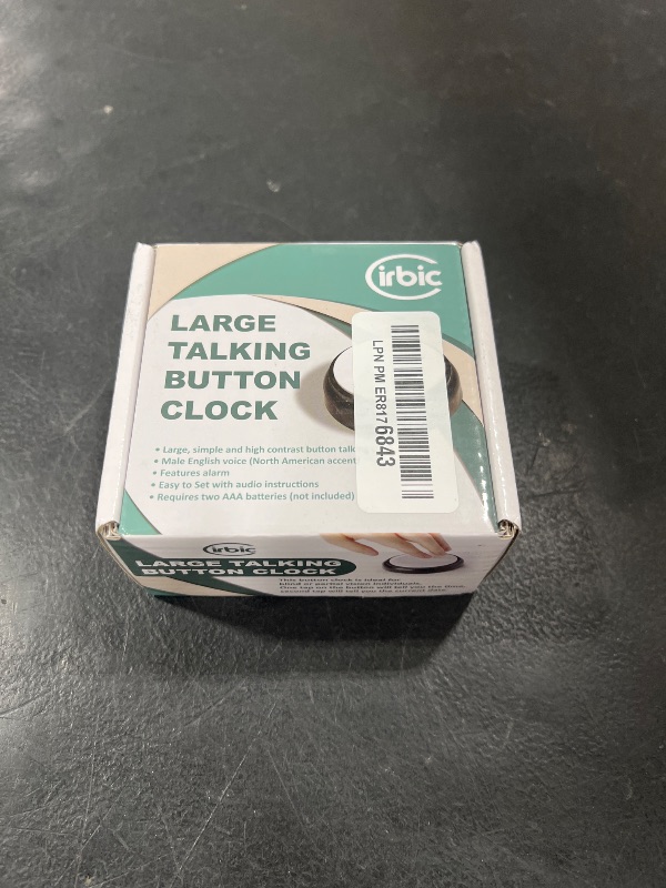 Photo 1 of Talking Large Button Alarm Clock - Telling Time and Date for Elderly, Impaired Sight or Blind