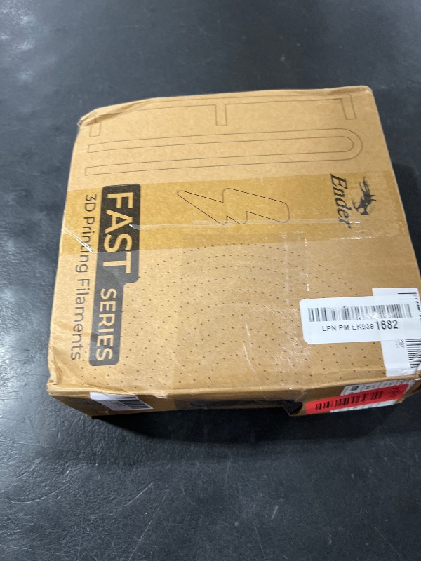 Photo 1 of Creality High Speed PLA Filament 1.75mm, 3D Printer Filament for 300mm/s 3D Printing, Rapid PLA Dimensional Accuracy +/- 0.02 mm 1Kg Cardboard Spool(2.2lbs) for FDM 3D Printers (Orange)