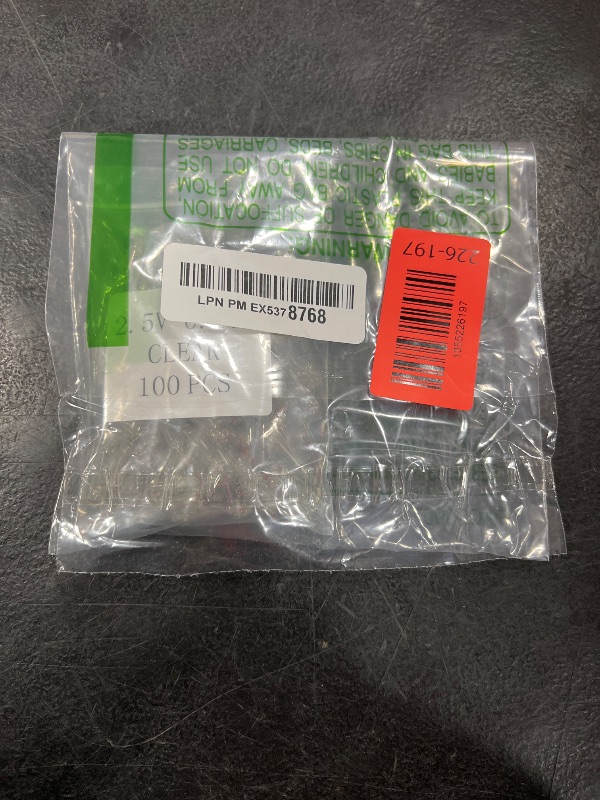 Photo 1 of 100 Count 2.5V Christmas 50/100/150/200 Count Mini Incandescent Wire String Lights Replacement Bulbs Indoor Outdoor Christmas Lights Decorations for Home Xmas Tree (Warm White)