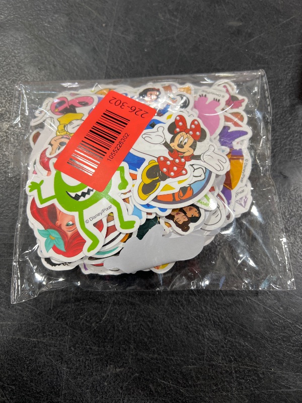 Photo 1 of 200pcs Disney Cartoon Stickers for Kids, Cute Princess Waterproof Vinyl Stickers for Teen Girls Laptop Water Bottle Bike Guitar Luggage Phone Computer Skateboard Notebook Helmet