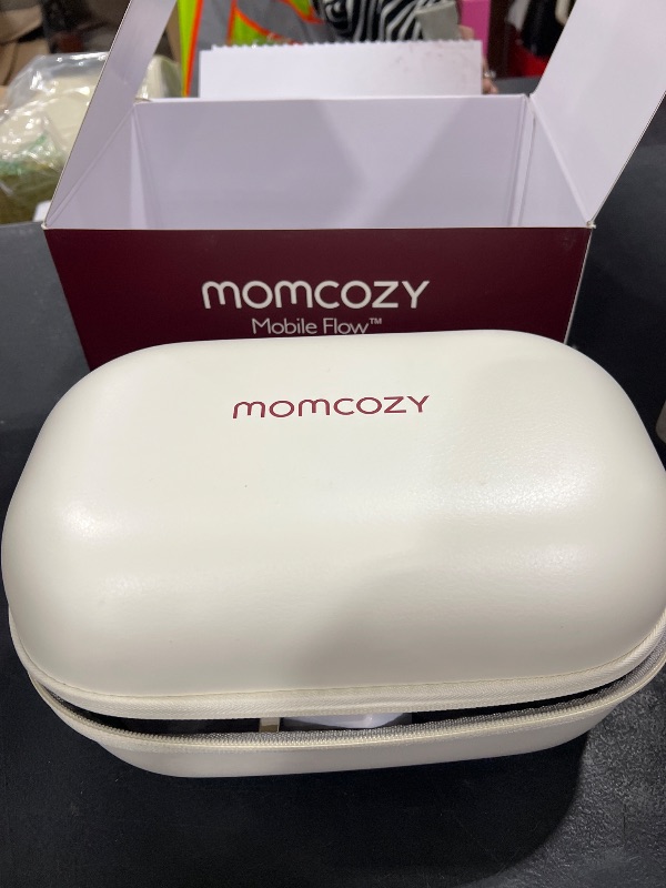 Photo 1 of Momcozy Breast Pump Hands Free Upgraded Mobile Flow | M9, App Discreet Control with Personalized Multi-Modes & 15 Levels, Wearable Breast Pump 24mm, 2 Pack Cozy Red