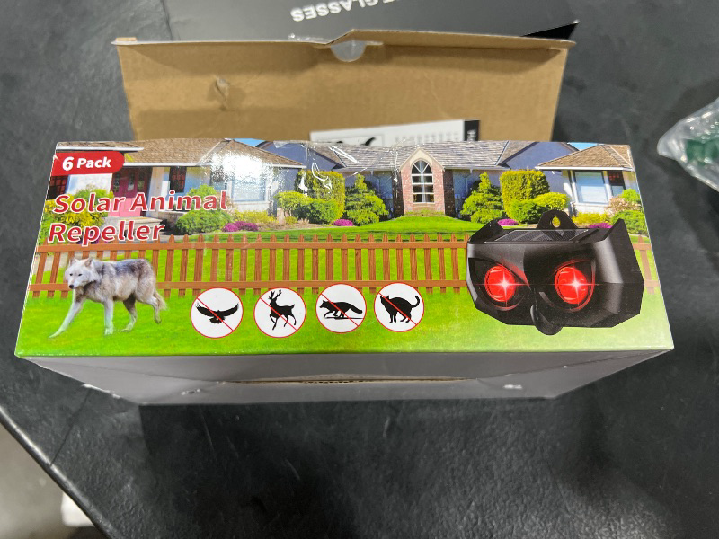 Photo 1 of solar animal repeller 