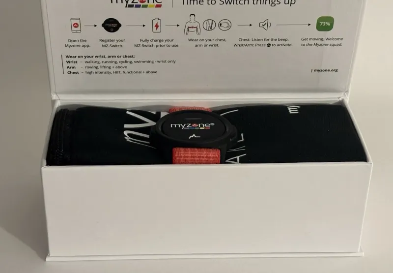 Photo 1 of My Zone MZ-Switch Fitness Tracker - Black/Red