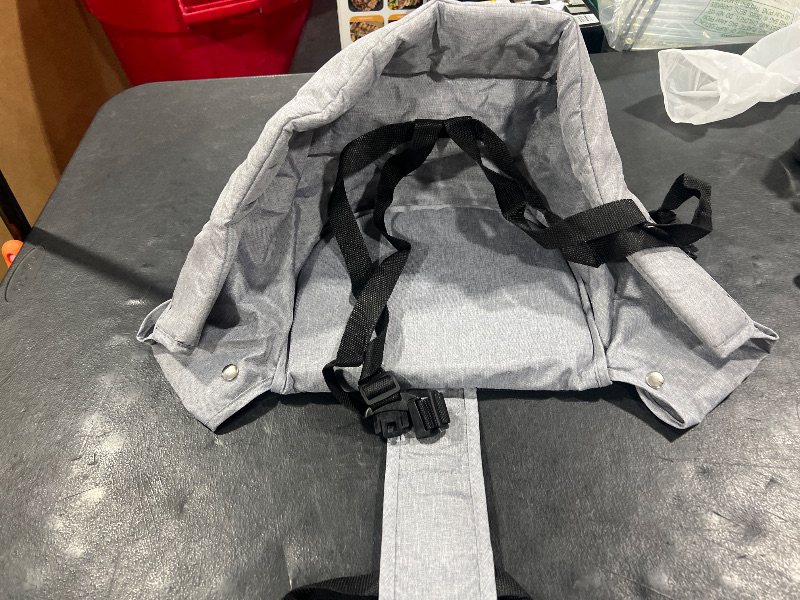 Photo 1 of ortable Folding Highchair for Babies - Lightweight Travel Feeding Seat with Safety Harness, Table Hook-On Design, Easy