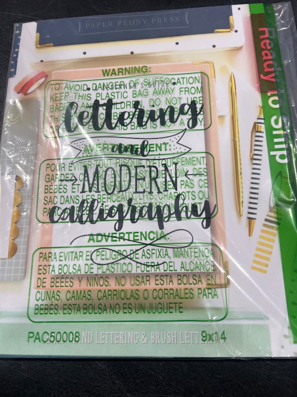Photo 1 of CreateSpace Classics Lettering and Modern Calligraphy: A Beginner's Guide: Learn Hand Lettering and Brush Lettering