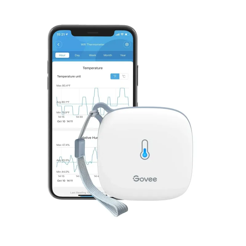 Photo 1 of Govee WiFi Thermometer Hygrometer Smart Humidity Temperature Sensor With App No