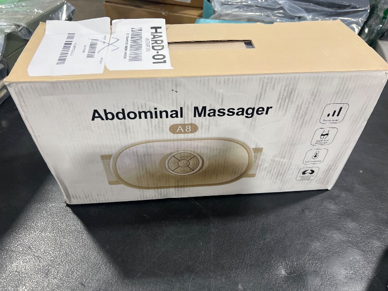 Photo 1 of Abdominal Massager, Heated Abdominal Massage Device for Constipation, Gas, Bloating & Reflux, Soothing Kneading Belly Massager for Digestive Comfort, Rechargeable and Portable