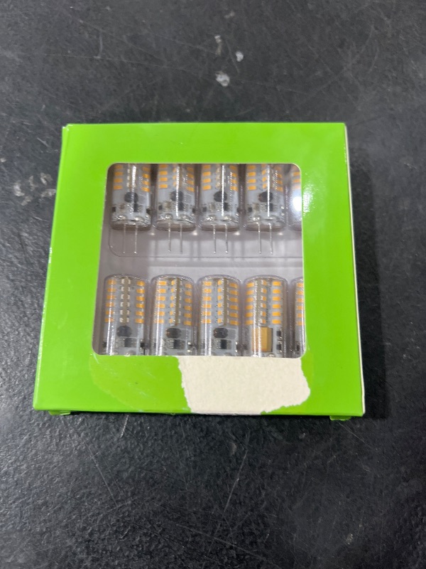 Photo 1 of Best to Buy (10-PACK) Dimmable 5-Watt T4 GY6.35 LED Bulb 12-18V AC/DC, 27SMD 5730LED, WARM White Color (Jc10 Bi-pin 35-40w Replacement)
