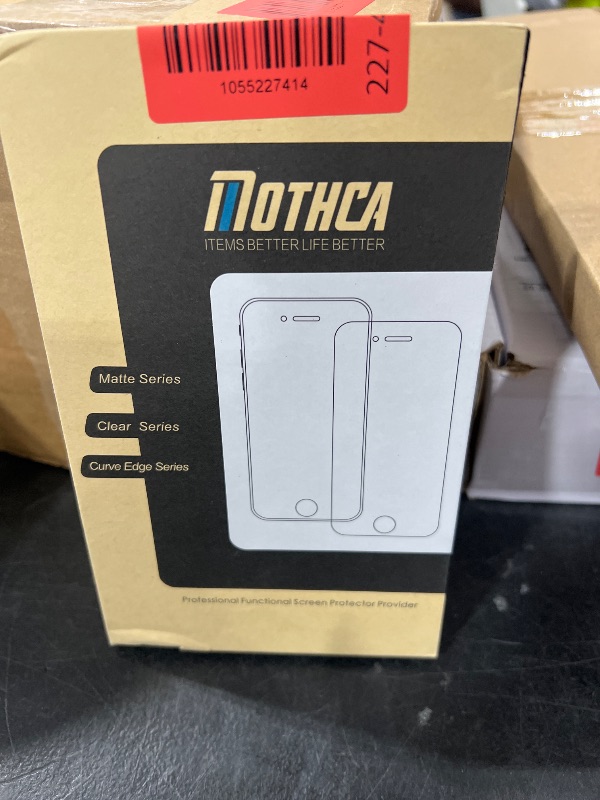 Photo 1 of Mothca 2 Pack Matte Glass Screen Protector for iPhone 17 [6.3 inch] + 2 Pack Camera Lens Protector, Anti-Glare & Anti-Fingerprint Case Friendly Tempered Glass, Bubble Free, Smooth as Silk