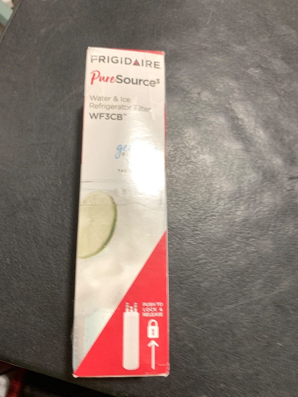 Photo 1 of Frigidaire WF3CB Puresource3 Refrigerator Water Filter, White, 1 Count (Pack of 1)