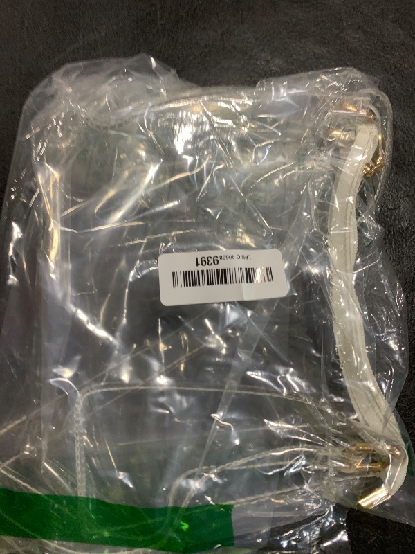 Photo 1 of Ginogento Clear Bag for Stadium Events,Clear Bag Purse for women Crossbody Transparent for Concerts,Festivals,Sport Events