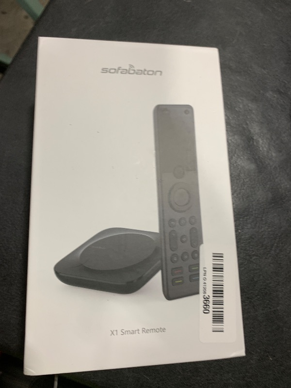 Photo 1 of SofaBaton X1 Universal Remote Control with Hub, All in one Remote with Smart APP Setting, One-Touch Activities,Control 60+ Devices, Compatible Alexa & Google Assistant for Voice Control