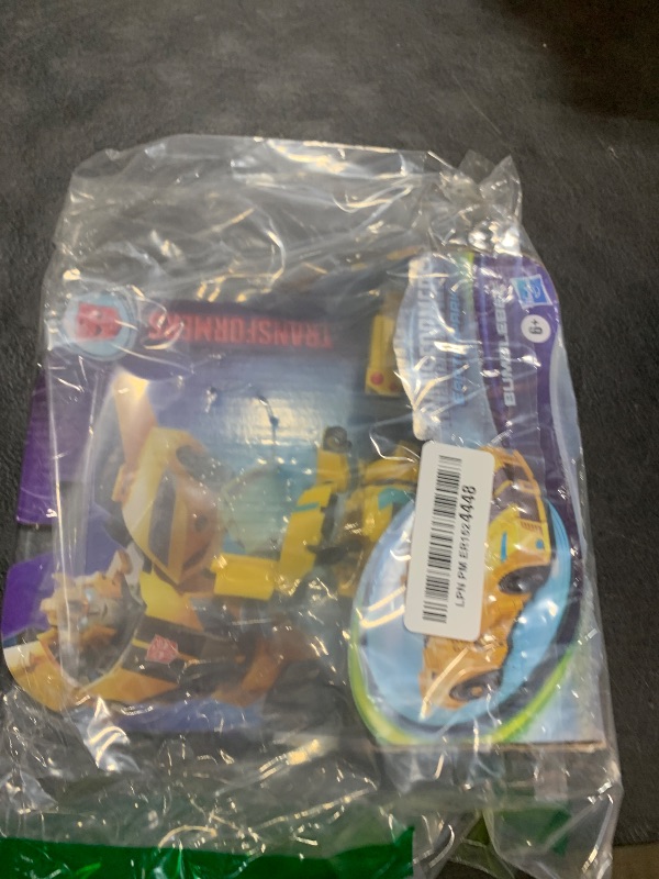 Photo 1 of Transformers EarthSpark Warrior Class Bumblebee 5-Inch Robot Action Figure, Converts in 19 Steps, Interactive Toys for Boys and Girls Ages 6 and Up