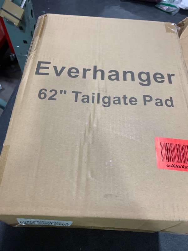 Photo 1 of EVERHANGER Tailgate Bike Pad for 5 Bicycles, Pickup Truck Tailgate Protection Pad with 2 Tool Pockets, 62'' Wide