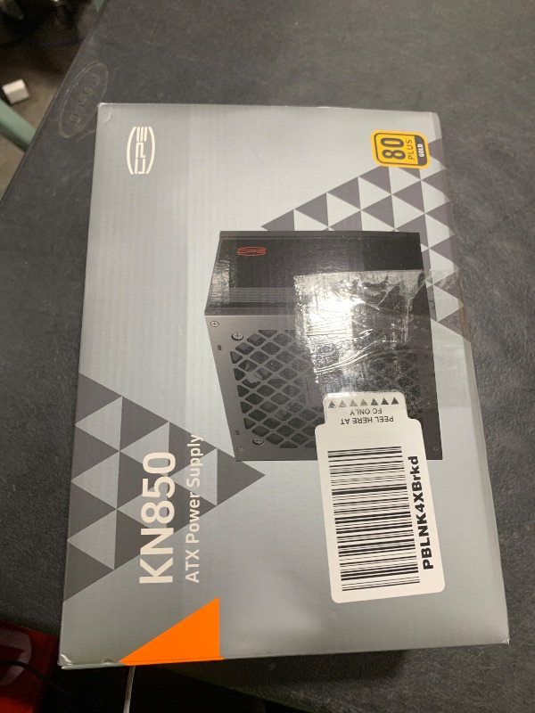 Photo 1 of PCCOOLER PSU Fully Modular Power Supply, 850W ATX 3.1, 80 Plus Gold Certified, PCIe 5.1 12V-2×6, Japanese Capacitors, Ultra-Flexible Cables, 5-Year Warranty?KN850?