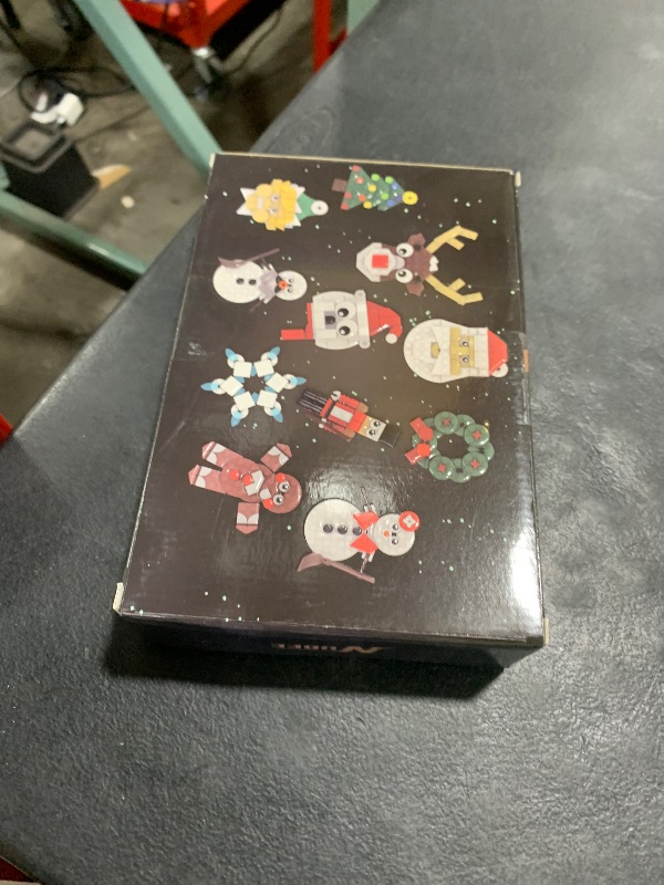 Photo 1 of Christmas Ornaments Building Kit, Christmas Tree, Wreath, Santa, Snowman, Gingerbread, Reindeer, Nutcrackers, Snowflake 11-in-1. Stocking Stuffers Decor Toys Gifts for Boys Girls Kids.