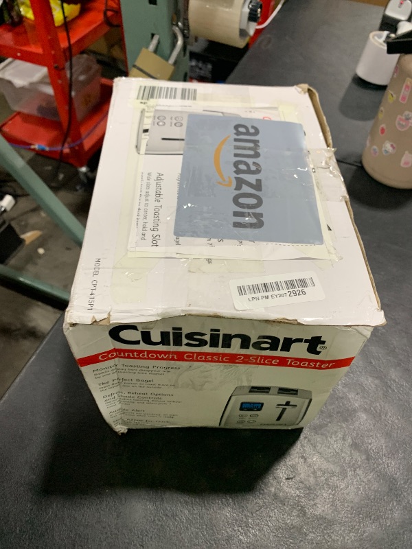 Photo 1 of Cuisinart CPT-415P1 Countdown Metal Toaster, 2-Slice, Brushed Stainless